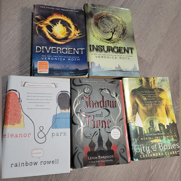 Lot of books- Rainbow Rowell, Veronica Roth, Leigh Bardugo, Cassandra Clare - Picture 2 of 2
